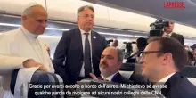 Papa a giornalista Cnn a Parigi: "Felice che qui siate tutti benvenuti"