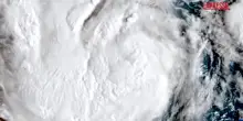 Usa, la tempesta tropicale Nolo si trasforma in uragano: le immagini satellitari