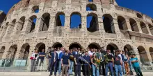 Operaio morto al Colosseo, l&rsquo;iniziativa &ldquo;Un fiore per Andrea, basta morti sul lavoro&rdquo;