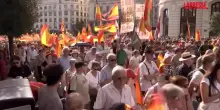 Madrid, protesta contro la gestione della crisi migratoria di Ceuta
