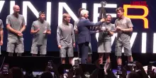America&rsquo;s Cup a Napoli, il ministro Abodi premia Luna Rossa