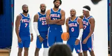 I Philadelphia 76ers di LeBron James si presentano: ecco il quintetto titolare