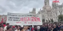 Spagna, a migliaia in piazza a Madrid per protestare contro la crisi abitativa