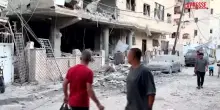 Raid israeliani a Gaza, le immagini degli edifici sventrati