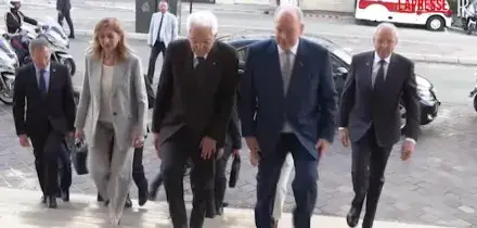 Mattarella a Monaco, visita al Museo Oceanografico con il principe Alberto II
