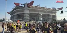 Milano, la Deejay Ten partita questa mattina dallo Stadio Meazza