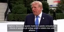 Trump sull&rsquo;ora legale: "Vogliamo liberarci di questa consuetudine ridicola"