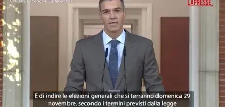 Spagna, S&aacute;nchez scioglie il Parlamento: l&rsquo;annuncio di elezioni anticipate del premier