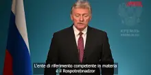 Peste siberiana, Peskov: "Bisogna attenersi alle dichiarazioni ufficiali"