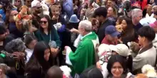 Santiago del Cile, centinaia di animali alla tradizionale benedizione per San Francesco