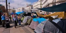 Spagna, la protesta per il diritto alla casa a Puerta del Sol