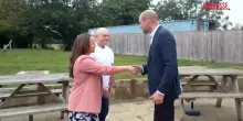 Il principe William insieme allattore Ross Kemp&nbsp;per il lancio del progetto Ready Together