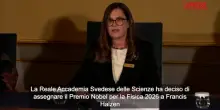 Francis Halzen vince il Premio Nobel per la Fisica: lannuncio