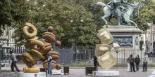 A Torino opere d&rsquo;arte fatte di cibo