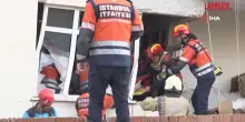 Turchia, crolla edificio di sette piani a Istanbul: persone intrappolate tra le macerie