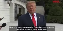 Trump: "&Egrave; il momento che lUcraina abbia un nuovo presidente"