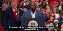 Usa, Trump al comizio di Syracuse con Mike Tyson: "Non voglio combattere contro di lui"