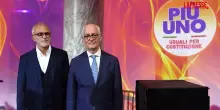 Pi&ugrave; Uno, Ruffini-Gabrielli presentano il logo: lo slogan recita &lsquo;Uguali per Costituzione&rsquo;