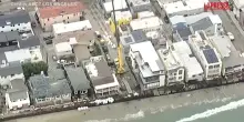 California, la tempesta Rachel si abbatte su Long Beach