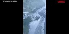 Nepal, inondazione sorprende la popolazione lungo il fiume Budhi Gandaki