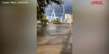 Usa, inondazioni a Las Vegas per la tempesta tropicale Rachel