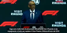 Formula 1, Gp in Rwanda dopo il 2030. Presidente Kagame: "Onore e privilegio"