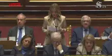 Meloni in Senato: "Chi dice che siamo governo guerrafondai mente sapendo di farlo"