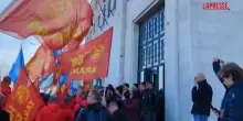 Ex Ilva, a Bari manifestazione e presidio dei lavoratori