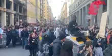 Bologna, al corteo degli studenti cori e striscioni pro-Pal e contro il governo