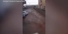 Maltempo, nubifragio sull&rsquo;Isola d&rsquo;Elba: strade come torrenti