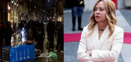 Scontri in piazza, Meloni convoca una riunione d&rsquo;emergenza: &ldquo;Siamo con gli agenti&rdquo;. Botta e risposta tra maggioranza e opposizione