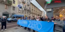 Milano, presidio di Futuro Nazionale in via Torino contro le violenze del weekend