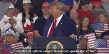Trump attacca LeBron James per non essere rimasto fermo durante linno nazionale: "Non capisco, &egrave; uno scandalo"