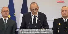 Proteste in Francia, il ministro Nu&ntilde;ez: &ldquo;Sabato dispiegati circa 70mila agenti in tutto il Paese&rdquo;