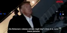 Usa, Trump su Flavio Bolsonaro: "Se vuole venire negli Usa non direi di no"