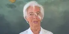 Christine Lagarde e i cerotti sul viso: la presidente della Bce spiega il motivo