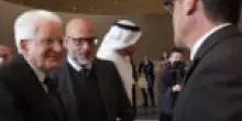 Emirati Arabi Uniti, Mattarella visita il museo Zayed