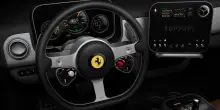Ferrari Luce, gli interni della supercar elettrica in stile Apple