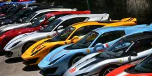 Ferrari Cavalcade 2026, 116 auto da sogno abbacinano l&rsquo;Adriatico