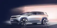 Anteprima Skoda Peaq, ammiraglia elettrica a 7 posti con oltre 600 km di autonomia