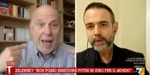 Ucraina, scontro Borgonovo-Friedman. “Volenterosi Ue? Come gli umarell ai cantieri”. “Sei rossobruno come Di Battista”. Su La7