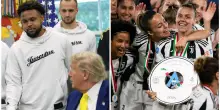 La Juventus alle spalle di Trump ha un aspetto svilente anche per il calcio femminile