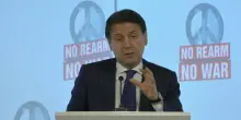 Conte all’Aja: “Quando ci chiederanno dove eravamo quando è iniziata la guerra diremo che ci stavamo battendo per la pace”