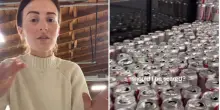 “Dovrei avere paura?”: raccoglie per una settimana le lattine di Diet Coke del capo, il racconto di Annie Bogart è virale su TikTok