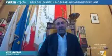 Israele escluso dalla Fiera del Levante, il sindaco di Bari Leccese a La7: “Antisemitismo? No, non tradiamo il nostro codice genetico”