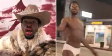 “Vagava in mutande per strada e ha aggredito un agente di polizia”: il rapper Lil Nas X arrestato e ricoverato per sospetta overdose