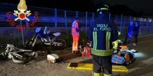 Due ragazzi morti in un incidente tra due moto sull’autostrada dei Laghi nel Comasco