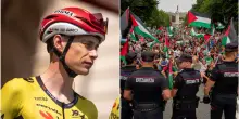 Proteste pro Palestina alla Vuelta, Vingegaard si espone: “Questa gente va ascoltata”
