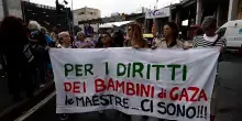 Sciopero per Gaza a Genova, bloccati i varchi del porto: “Basta genocidio” – Video