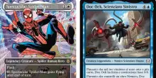 Spider-Man arriva in Magic: The Gathering, a Milano una ragnatela intrappola la sua carta